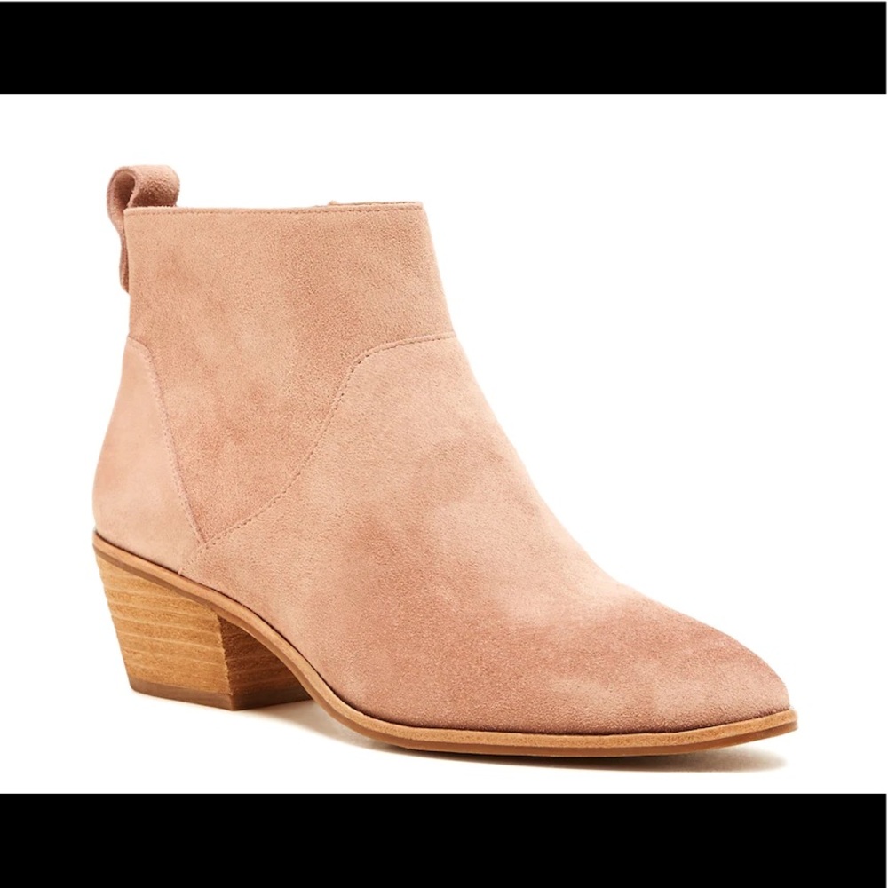 Sole Society Vixen Suede Booties